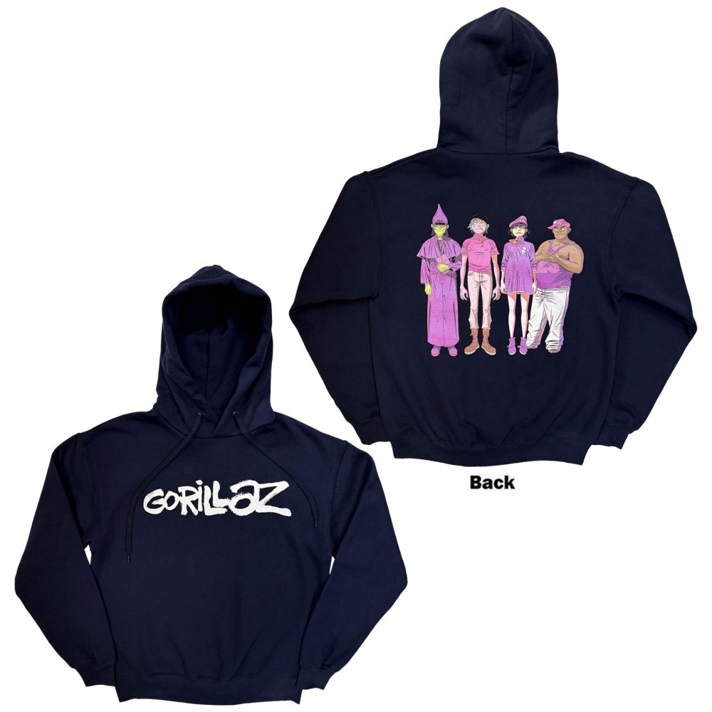 Gorillaz - Cracker Island Kapuzenpullover/hoodie - Blau